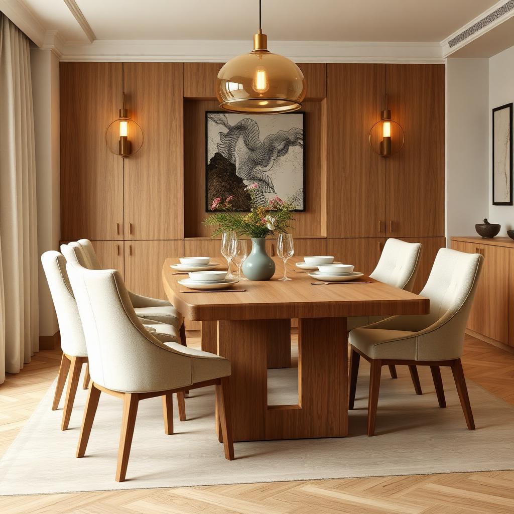 Monolith Teak Dining Table